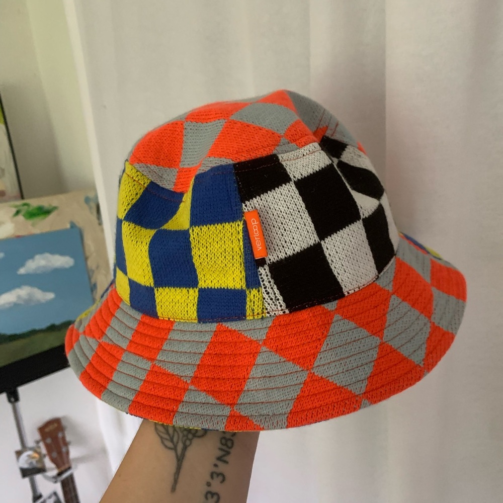 knit bucket hat